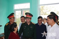Military Region 5 hands over houses in “Quang Trung Campaign” to people in Dak Lak